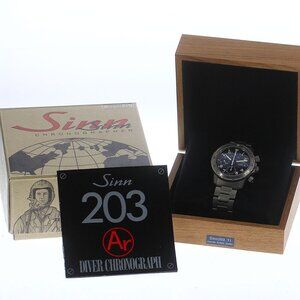 Sinn Diving watch 203.TI Day-date black Dial Automatic Men's Watch_742764